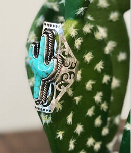Cactus Turquoise Ring (SALE)